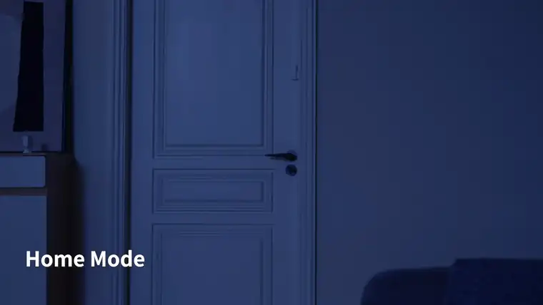 Contact Sensor Home Mode turning on a living room routine after dark