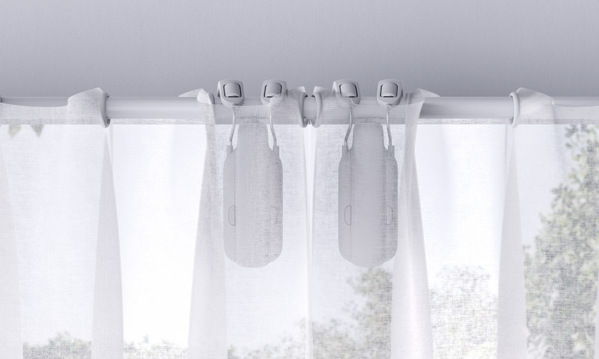 Curtain 3 Rod controlling afternoon glare