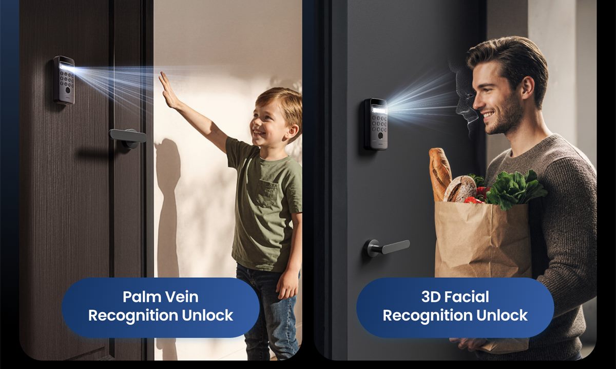 Keypad Vision Pro multiple unlock methods