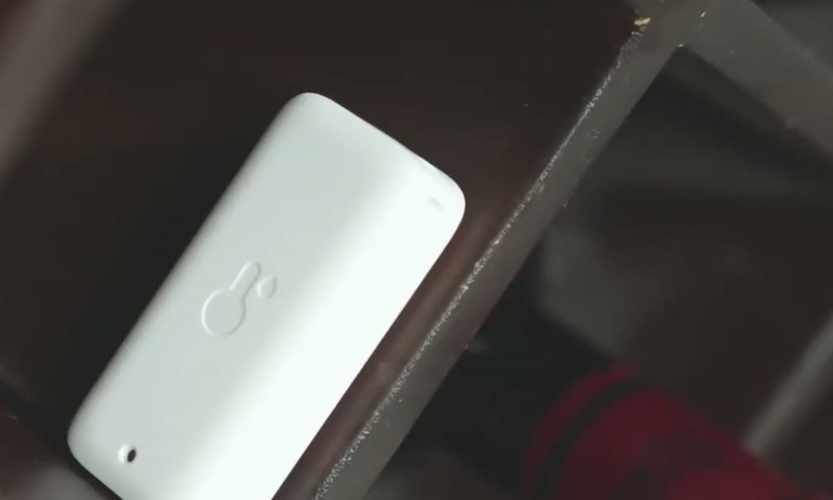 Thermo-Hygrometer inside a humidity-sensitive storage shelf